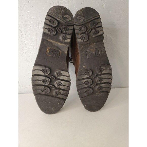 Bass Size 8 | Brown Leather Ankle Lace Up Boots Granola Gorpcore Outdoors Hiking - Picture 8 of 8